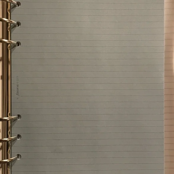 Filofax A5 Domino Patent Hot Pink